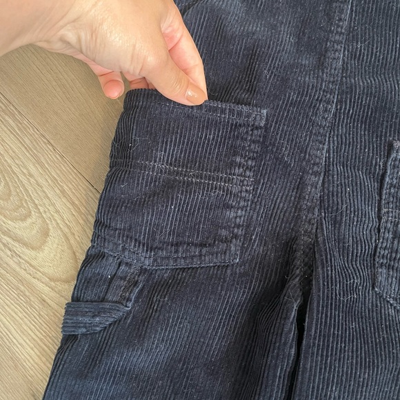 OshKosh Corduroy Overalls Blue 2T - Picture 3 of 4